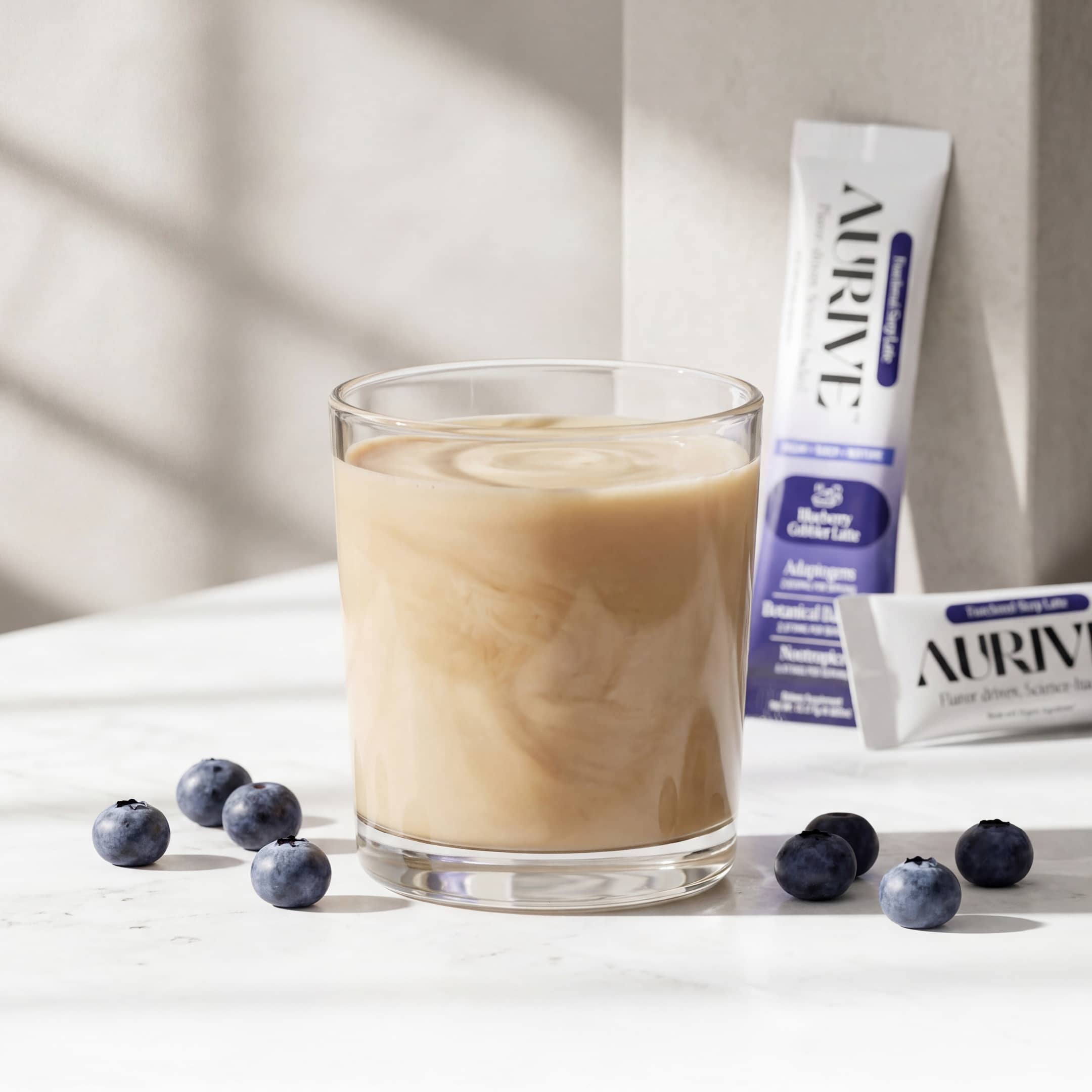 Blueberry Cobbler Latte